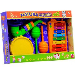 Reig 4 музыкальные игрушки (ксилофон, маракасы, саксофон, барабан) 220