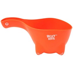 Детский ковшик Roxy Kids для мытья головы Dino Scoop оранжевый