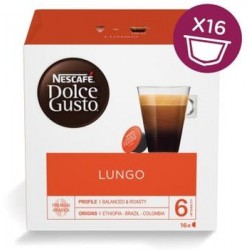 Капсулы для кофемашин Nescafe Dolce Gusto CaffeLungo 16шт