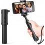 Монопод для селфи Anker Bluetooth Selfie Stick совместим с iOS и Android устройствами, A7161011, черный