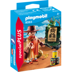Playmobil Экстра-набор: Ковбой с постером 'Разыскивается' 9083