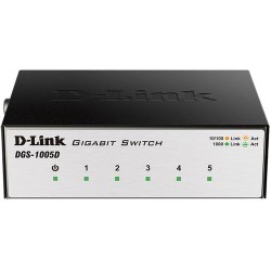Коммутатор D-Link DGS-1005D/I3A неуправляемый 5xGbLAN