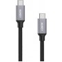 Кабель USB2.0 USB-C(m)-C(m) 2m серый Aukey Braided Nylon (CB-CD6) алюминий/нейлон