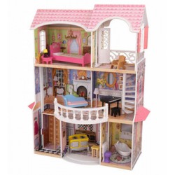 Винтажный кукольный дом KidKraft для Барби 'Магнолия' (в подарочной упаковке) 65907_KE