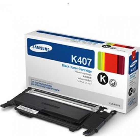 Картридж Samsung CLT-K407S (SU132A) Black для CLP-325/CLX-3185 (1000стр)