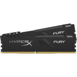 Модуль памяти DIMM 16Gb 2х8Gb DDR4 PC27600 3466MHz Kingston HyperX Fury Black Series XMP (HX434C16FB3K2/16)
