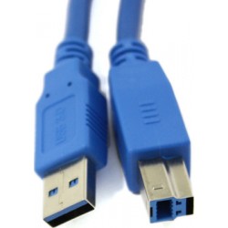 Кабель USB3.0 тип А(m)-В(m) 1,8м.