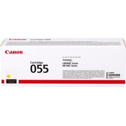 Картридж Canon 055 Y Yellow для Canon MF746Cx/MF744Cdw/MF742Cdw/LBP664Cx/663Cdw (2100стр.)