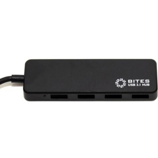4-port USB Type C Hub 5bites HB34C-311BK