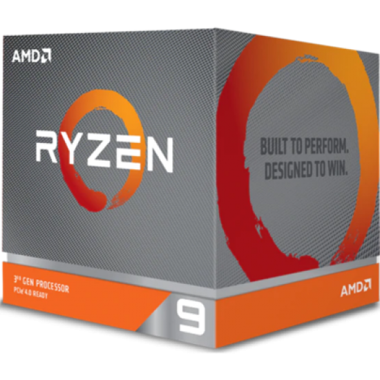 Процессор AMD Ryzen 9 3900X, 3.8ГГц, (Turbo 4.6ГГц), 12-ядерный, L3 64МБ, Сокет AM4, BOX