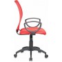 Кресло для офиса Бюрократ CH-599/R/TW-97N спинка сетка красный сиденье красный TW-97N