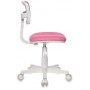 Кресло детское Бюрократ CH-W299/PK/TW-13A спинка сетка розовый TW-06A TW-13A (пластик белый)