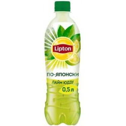 Холодный чай Lipton зеленый Лайм-Юдзу 0,5л