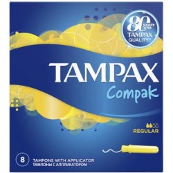 TAMPAX тампоны Compak Regular, 8 шт.