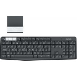 Клавиатура Logitech K375s Multi-Device Wireless Keyboard and Stand Combo USB 920-008184