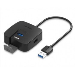 4-port OTG USB 2.0/ USB 3.0 Hub Vention CHABD Черный 0.5м