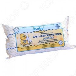 Влажные салфетки BabyLine Comfort Sensitive 80 шт