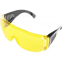 Защитные очки Champion C1008 желтые с дужками