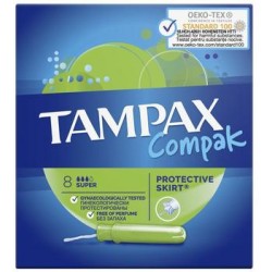 TAMPAX тампоны Compak Super, 8 шт.