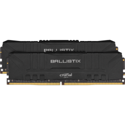 Модуль памяти DIMM 16Gb 2х8Gb DDR4 PC21300 2666MHz Crucial Ballistix Gaming Black (BL2K8G26C16U4B)