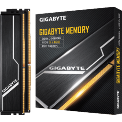 Модуль памяти DIMM 16Gb 2х8Gb DDR4 PC21300 2666MHz Gigabyte Aorus RGB LED Series Silver (GP-GR26C16S8K2HU416)