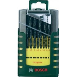 Набор сверл по металлу 19 предметов Bosch DIY HSS-R 2607017151