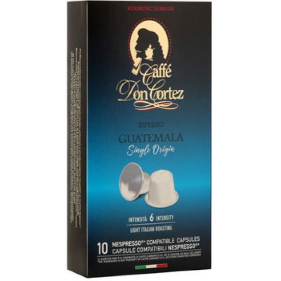 Капсулы для кофемашин DON CORTEZ Guatemala 10 шт