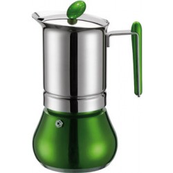 Гейзерная кофеварка GAT Annetta 4 чашки green
