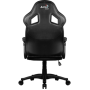 Кресло для геймера Aerocool AC60C AIR-BW , черно-белое