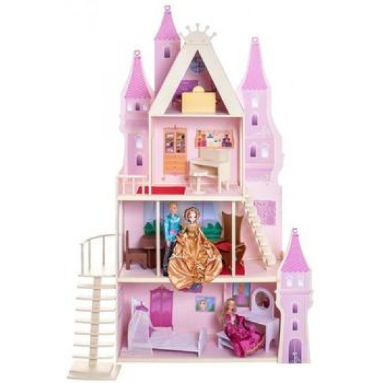 Кукольный дворец Paremo для Барби 'Розовый сапфир' с 16 предметами мебели и текстилем PD316-05