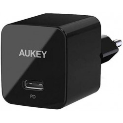 Сетевое зарядное устройство Aukey Wall Charger PD PA-Y18 18W USB-C, черное