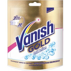 Пятновыводитель VANISH GOLD OXI Action Кристальная белизнаб, отбеливатель, 250г