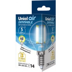 Uniel Air LED-G45-5W/NW/E14/CL/DIM GLA01TR UL-00002870