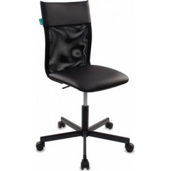 Кресло для офиса Бюрократ CH-1399/BLACK спинка сетка черный искусственная кожа крестовина металл