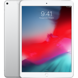Планшет Apple iPad Air (2019) 256Gb Wi-Fi + Cellular Silver (MV0P2RU/A)