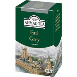 Чай Ahmad Tea Earl Grey черный, с бергамотом, листовой, 200г