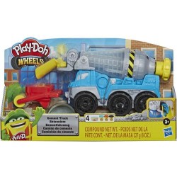Игровой набор с пластилином Hasbro Play-Doh Wheels Бетономешалка