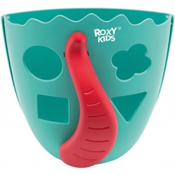 Органайзер для игрушек Roxy Kids Dino (мятный+коралловый)