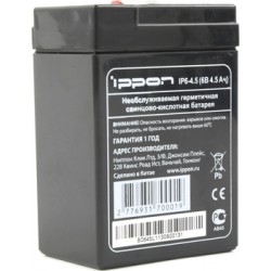 Батарея Ippon IP6-4.5 6V/4.5AH