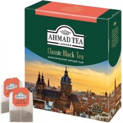 Чай Ahmad Tea Classic черный в пакетиках (100пакх2гр)