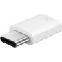 Переходники c micro USB на USB Type-C Samsung EE-GN930KWRGRU 3шт белые