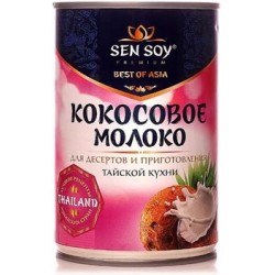 Кокосовое молоко Sen Soy 400 гр ж/б