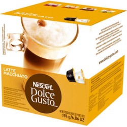 Капсулы для кофемашин Nescafe Dolce Gusto Latte Macchiato 16шт