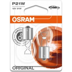 Автомобильная лампа P21W 21W Standart 2 шт. OSRAM