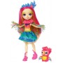 Кукла Enchantimals с любимой зверюшкой DVH87 (FNH22) Пики Попугай