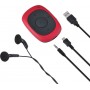 MP3-плеер Digma C2L 4Гб, красный с черным