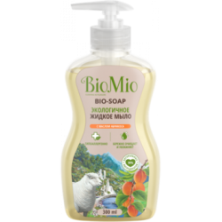 Жидкое мыло BioMio с маслом абрикоса, 300 мл.