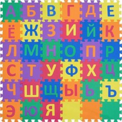 Коврик-пазл с русским алфавитом NT Funkids 'Алфавит-3' 01