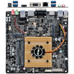 Материнская плата ASUS N3050T Intel Celeron N3050 (2.16 GHz), 2xDDR3 DIMM, 2xUSB3.0, COM, HDMI, D-Sub, GLan, mini-ITX Ret