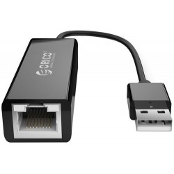 Адаптер USB3.0 - RJ45 (1Gbps) Orico UTJ-U3 черный